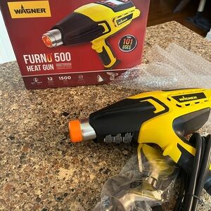 The Wagner FURNO 500 Heat Gun is a versatile tool designed for household